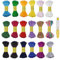 FOGAWA 18 rotoli di Filo di Nylonfilo per Braccialetti 1,5mm * 20m Fili per Braccialetti Fili Cordoncino di Nylon Rattail Corda di Seta per Gioielli DIY Cordoncino per Collane E Bracciali