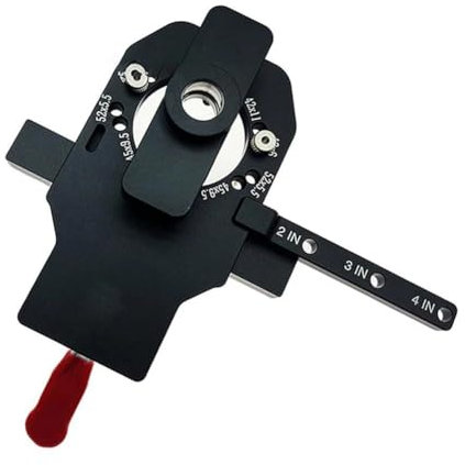 Scharnierbohrvorrichtung, Aluminiumlegierung, multifunktional, verstellbar und Hardware-Werkzeug, Jig-Fräser-Vorrichtungsschrank