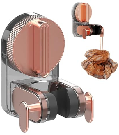 Suction Cup Shower Head Holder - Shower Hose Holder with Suction Cup | Drill-free Shower Head Holder | No Drilling Shower Head - Hanger Holder for Bathroom Camping Outdoor Outdoor Living Room