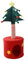 SZLIFE Albero di Natale per Gatti, tiragraffi, Centro attività per Gatti da Interno, Compatto, salvaspazio, Giocattolo Multifunzionale per Animali Domestici,