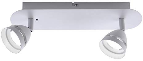 Trio Leuchten WiZ LED Spotbalken Gemini 850010231, 2x3 Watt RGBW LED mit 16 Mio. Farben + 64.000 Weißtöne + 18 Licht-Szenen, Steuerung über App + Sprachsteuerung + Fernbedienung + Wandschalter