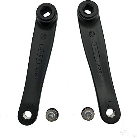 Bafang Crank Arm 170mm Electric Bicycle Metal Crank Mid Drive Cranksets Electric Bikes Part & Accessory BBS01 BBS02 BBSHD Mid Motor Conversion Kit E-Bike Crank Leg (Left One)