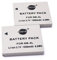 DSTE 2-Pack NB-4L Ersatz Batterie Akku Kompatibel mit Canon PowerShot SD200 SD300 SD400 SD430 SD450 SD600 SD750 SD1000