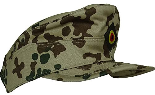 BWuM ORIGINAL Bundeswehr FELDMÜTZE NEU Flecktarn/WÜSTENTARN BW SCHIRMMÜTZE MÜTZE, Größe:63 (5XL), Farbe:Wüstentarn