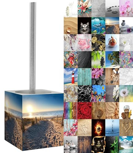 Sanilo WC Bürste, viele schöne Klobürsten zur Auswahl, hochwertige Qualität, Elegantes Design (Düne)