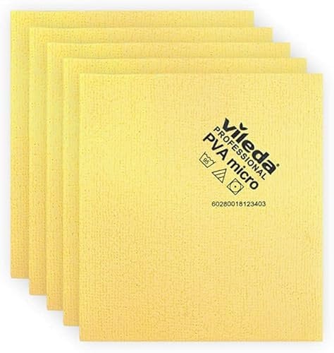 DIJUSA Bayeta PVA Micro Amarilla Pack 5 Unidades
