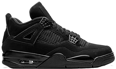 dz core, Scarpe da basket Air Core Retro 4 Runing Cat, colore nero, sneakers per jogging, corsa, palestra e sport, Nero , 42 EU Large