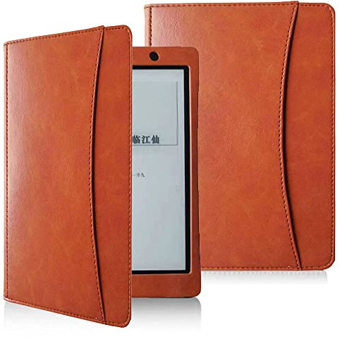 Cover per Kobo Aura One 7.8 pollici modello N709 e-book Smart Case Kobo Aura One 7.8 pollici modello N709 e-book Custodia In Pelle Con Auto Sleep/Wake (Marrone)