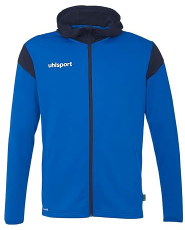 uhlsport Unisex Squad 27 Track Hood Sport-Jacke, Azurblau/Marine, 3XL EU