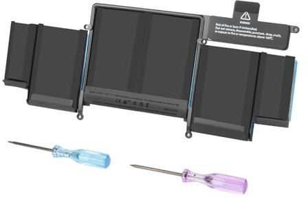 Exmate A1582 A1493 Batería para Apple MacBook Pro Retina 13 A1502 [2013 2014 2015 Pages ], Taille A1493, 020-8146, 020-8148 – Alto Rendimiento (11.34V/71.8Wh)