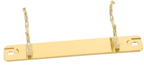 Gogogmee 2loch Loseblattordnerringe Metall Für Notizbuch-segmentordner Diy-planerzubehör Mit Einfachem Abstecken