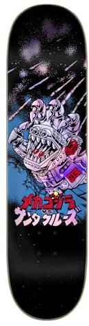 Santa Cruz Godzilla Mecha Hand Skateboard-Decks, 20,3 x 80,3 cm