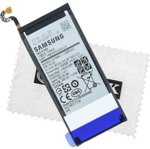 Batterie pour d'origine Samsung EB-BG930ABE pour Samsung Galaxy S7 (G930F) avec Chiffon de Nettoyage Shlok