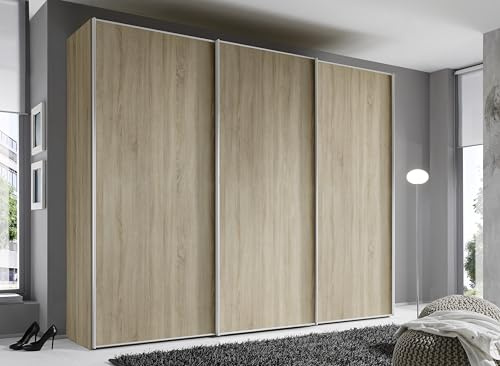 Staud Schwebetürenschrank 3-türig Sinfonie Plus Sonoma Eiche 240cm / 280cm / 68 cm (H/B/T)