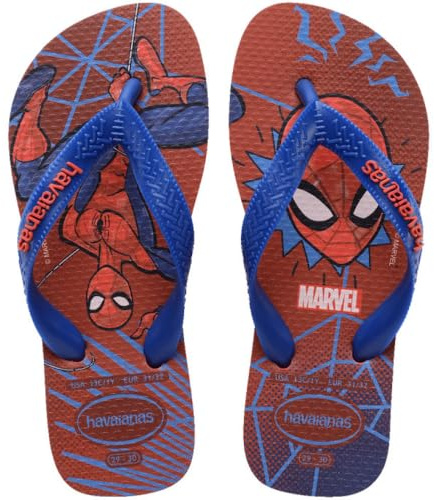 Havaianas Kids Top Marvel II Jungen FlipFlop Ruby Red 29 EU