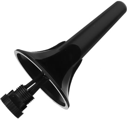 Vaguelly 3-teiliger Tragbarer Trompetenständer Aus Messing Abnehmbare Metallbeine Leicht Zu Tragen Aufbewahrung Für Trompetenzubehör