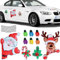 HUIKUANGEU Auto Aufkleber Weihnachten Reflektierend Sticker,22 Stück Weihnachts Auto Magnete,Weihnachtliche Auto Magnete,Reflektierende Automagnete für Weihnachten,Reflektierende Auto Weihnachten