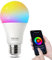 Mycket E27 WiFi Smart Lampadina 9W Lampadine LED a colori dimmerabili equivalenti, RGBW milioni di colori, telecomando e funzione timer di controllo vocale compatibile con Alexa/Echo (confezione da 1)