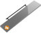 Casaria® 3X Wandregal Holz Grau Hängeregal mit Halterung 15kg Tragkraft Küche Wohnzimmer Schweberegal Bücherregal Regalbrett Schwebend Hochglanz 110cm