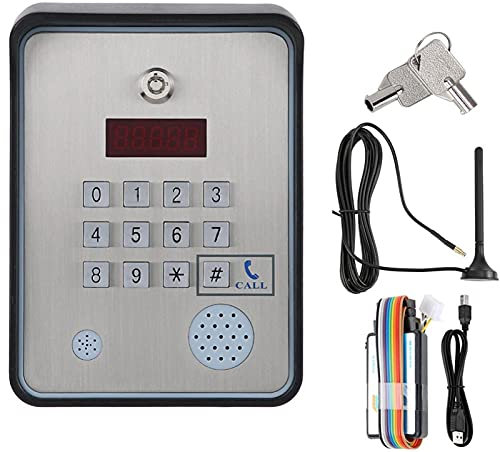 Apriporta Gutomatico, GSM Audio-Intercom for Einzelhaus-Tür- und Toröffner-Zugangscontroller AC / DC12V-24V Leistungseingabe for Sicherheit Sicherheit(Type1)