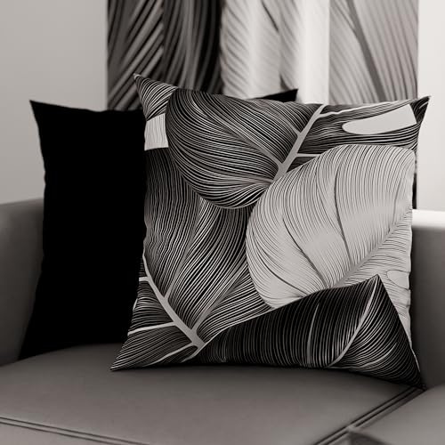 PETTI Artigiani Italiani – 2 Kissenbezüge 40x40 cm Mikrofaser – Sofakissenhüllen Dekokissen – Zierkissenbezüge für Couch, Bett, Wohnzimmer – Weiche Kissenhüllen mit modernem Design – Made in Italy