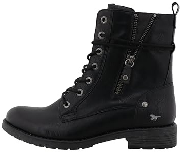 MUSTANG Damen Stiefeletten Elfi | Erwachsene Schnürstiefeletten | 15M0052001 | Weite G | Reißverschluss