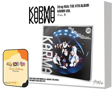 Stray Kids Album - KARMA KARMA VER. (Limited Edition)+Pre Order Benefits+BolsVos Exclusive Idol-Inspired Giveaways Package