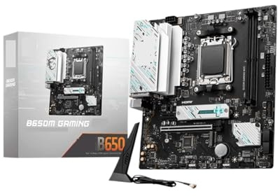 B650M GAMING B650 Supporta DDR5 7800+MHz (OC) 192GB Ryzen ™ 7000 8000 Series scheda madre Socket AM5