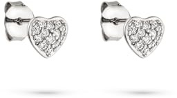 s.Oliver Kinder Schmuck – Ohrstecker aus Silber mit verschiedenen Herz, Schmetterling, Schleife & Hufeisen Designs – Fröhlich, Bunt & Stilvoll – Perfekte Geschenkidee