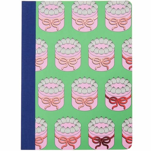 Notizbuch Eye Candy, Torten, 14,5 x 19,5 cm, 80 Seiten