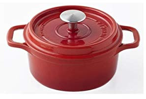Invicta - puv402260 - Cocotte ronde en fonte émaillée 26cm rubis