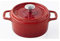 Invicta - puv402260 - Cocotte ronde en fonte émaillée 26cm rubis