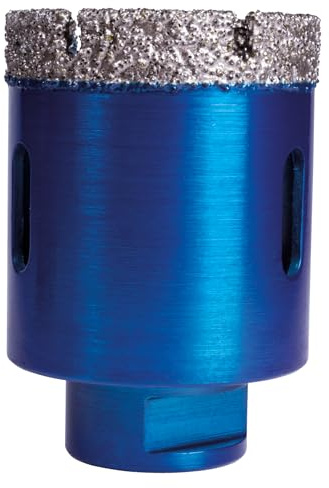 Mexco Wax filled Diamond Tile Drill Bit with M14 Fit for Drilling Porcelain, Ceramic, Stone – 45mm
