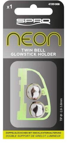 Spro NeonClip On Double Bell Holder Aalglocke