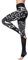 FLYILY Schöne Printed Sport Leggings Damen Sporthose Fitnesshose Yoga Leggings Sporthosen für Damen(Blacktail,M)
