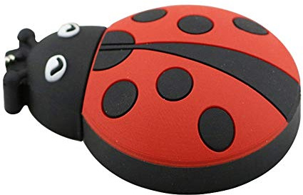 64GB Marienkäfer-Modell USB 3.0-Flash-Laufwerk Flash-Laufwerk 3.0 USB-Sprunglaufwerk Memory Stick Zip-Laufwerk USB-Laufwerk - rot