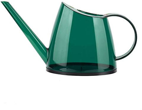 Gießkanne Transparente Langauslauf Modische Gießkanne für Haus Bonsai(green)