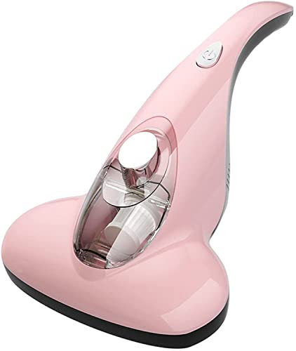 Samnuerly Aspirateur d'instrument de Suppression d'acariens UV sans Fil pour enlever Les acariens de Voiture, Bureau, canapé, aspirateur de Bureau, Rose (Rose)