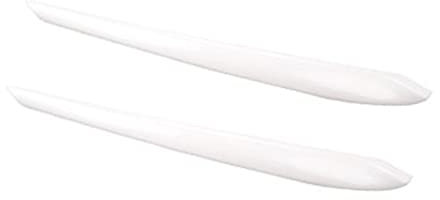 Car Door Inner Decoration Strip ABS Handle Protector Sticker For Tesla Model 3 Y 2022 (Color : Paint white, Size : M3 2021-2022)