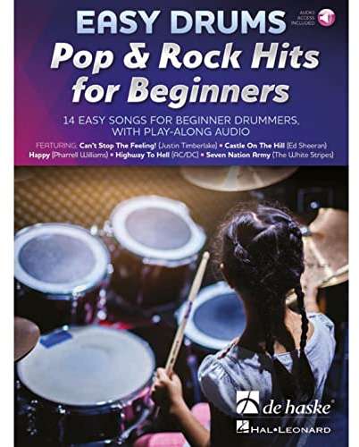 De Haske Easy Drums - Pop & Rock Hits fpr Beginners - Noten für Schlagzeug