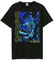 Amplified Unisex Adult Monster Iron Maiden T-Shirt (L) (Black/Blue)
