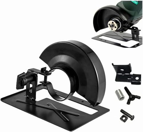 Special Cutting Bracket Protective Cover for Angle Grinder, Angle Grinder Tool Include Angle Grinder Stand and Protective Shield Cover for 100-125 mm Angle Mill