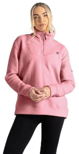 Dare2b Damen Context Borg Fleece Pullover, Mesa Rose, 46