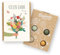 Blossombs Vielen Dank Geschenkbox Mini mit Samenbombe - Blumensamen Geschenk & Nachhaltiges Mitgebsel Saatbomben als Dankeschön Geschenke Blumenstrauß Blumenmurmeln Saatkugeln - 4 Samenbomben