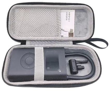 Travel Case for Pumteck Electric Ball Pump, AP1-P, MY01, Portable Fast Basketball, Football, Bike, Car Inflation Pumps Organizer Storage Bag for GPUTEK/for BOMPOW, for Xiaomi Air Compressor 1S/ 2