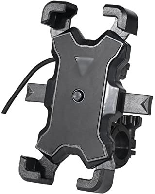 Support de navigation Support de chargeur USB Support de vélo GPS Support de téléphone portable de vélo accessoires de smartphone Support de téléphone portable de moto guidon Support de téléphone