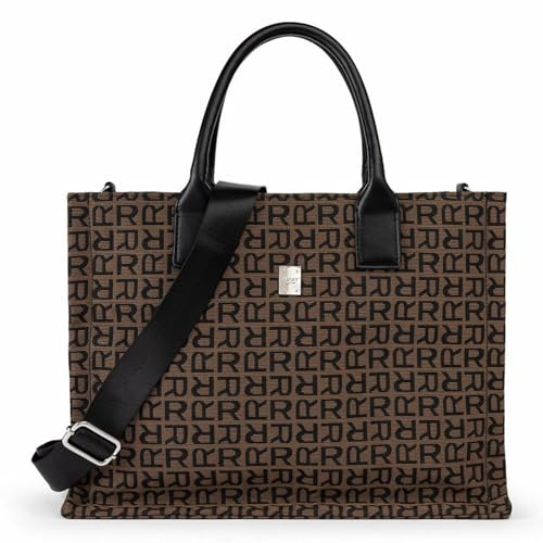 REPLAY Damen FW3716 Handtasche, X036 Sepia Tint+Black
