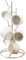 WENFEN Porte-gobelet vertical, porte-gobelet, porte-tasse à café, arbre à tasse à café de cuisine, support for tasses à thé, support avec 6 crochets, arbre à tasse à café sur pied for comptoir