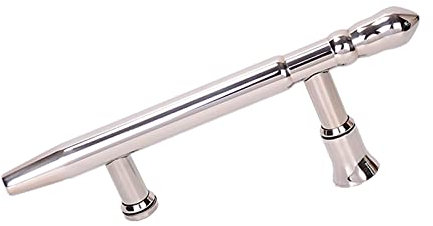 GZKDKZB Maniglia per Porta in Vetro con Finitura Lucida, pomello per Porta Interna per Doccia, Barra portasciugamani per Box Doccia in Acciaio Inossidabile