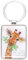 KIUB : Porte clef GIRAFE - collection KOOK